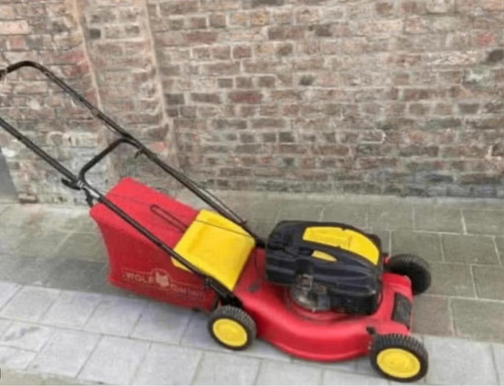 Wolf-Garten Benzine Grasmaaier, Tuin en Terras, Grasmaaiers, Ophalen, Gebruikt