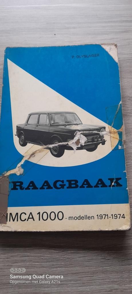 Vraagbaak Symca 1000, Ophalen