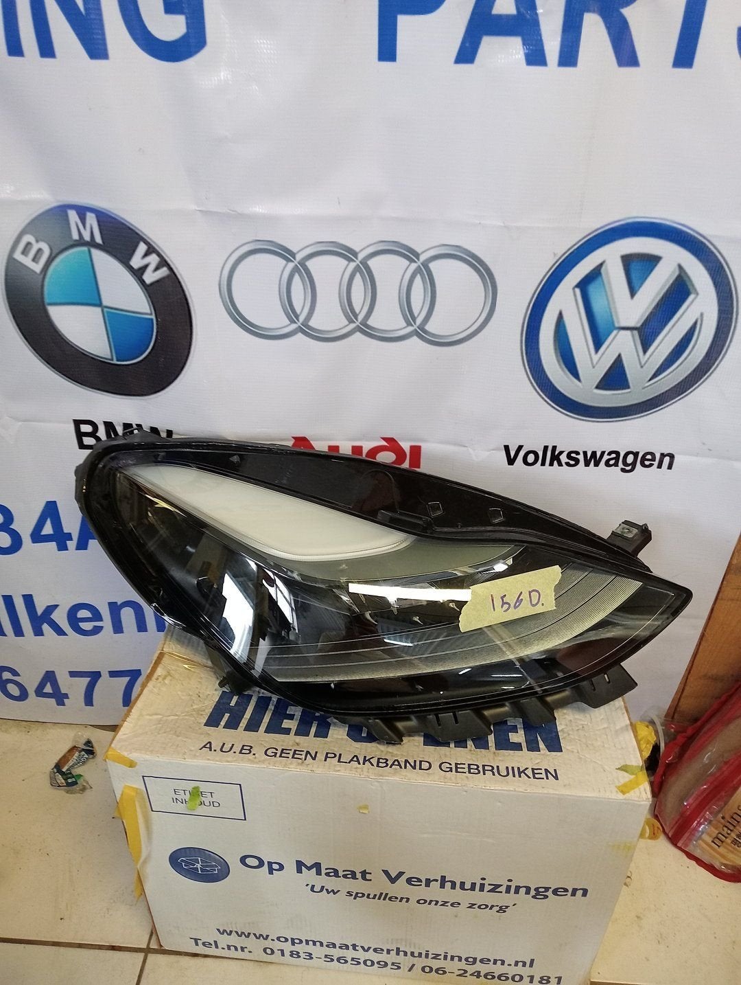 Koplamp Tesla Model 3Y Projector Matrix 151495300D Rechts, Gebruikt, -, Overige automerken, -
