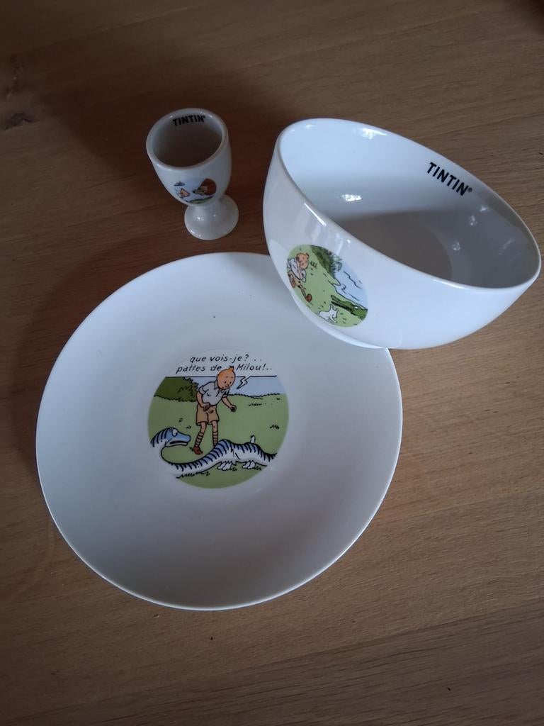 Ontbijtset Kuifje, Ophalen of Verzenden, Nieuw