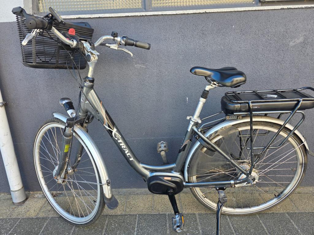 X TRACT ELEKTRİSCHE FİETS SUPERSTAAT, Fietsen en Brommers, Ophalen, Zo goed als nieuw, Mandje