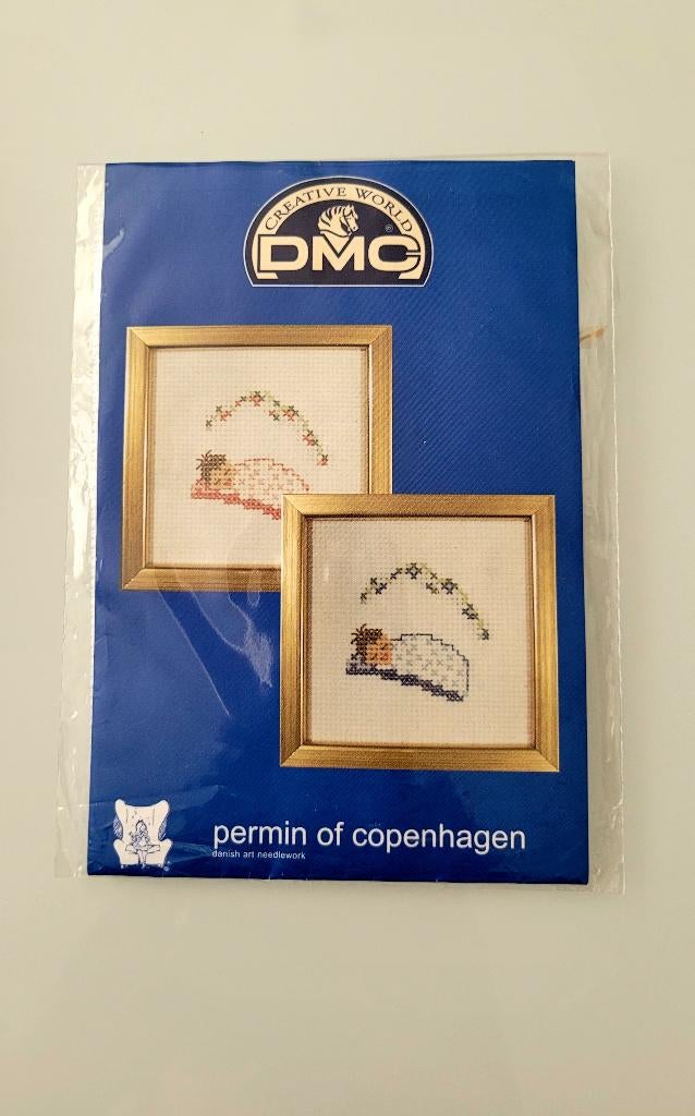 DMC permin of copenhagen borduurpakket, nieuw, Hobby en Vrije tijd, Ophalen, Nieuw, Handborduren, Borduurpakket