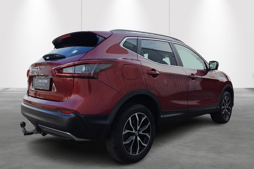 Nissan Qashqai N-Connecta Automaat + Pano dak, Auto's, Nissan, Stof, Gebruikt, Zwart, 4 cilinders