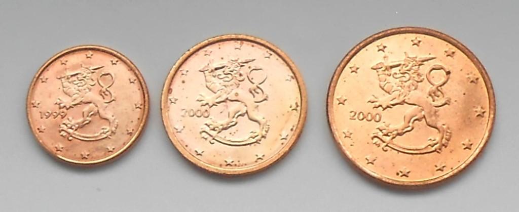 monnaies divers - 1 - 2 - 5 centimes - Finlande 2,25 euro, Timbres & Monnaies, Monnaies | Europe | Monnaies euro, Enlèvement ou Envoi