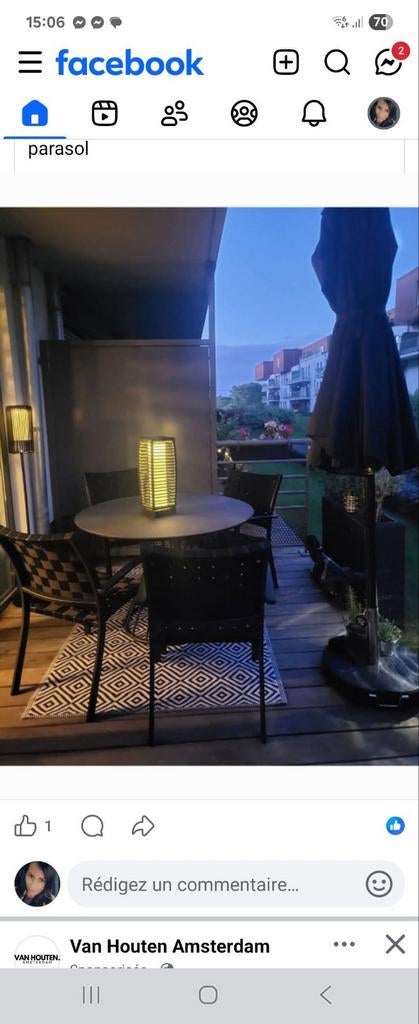 Table et 4 chaises a vendre, Ophalen