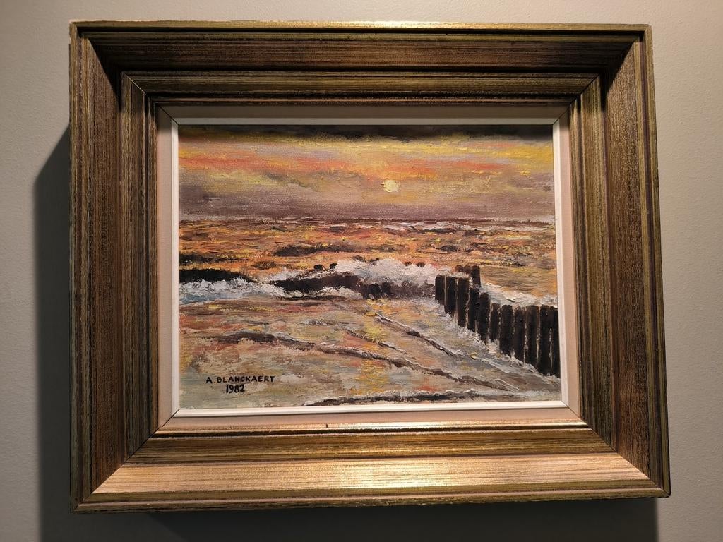Schilderij kust, Enlèvement