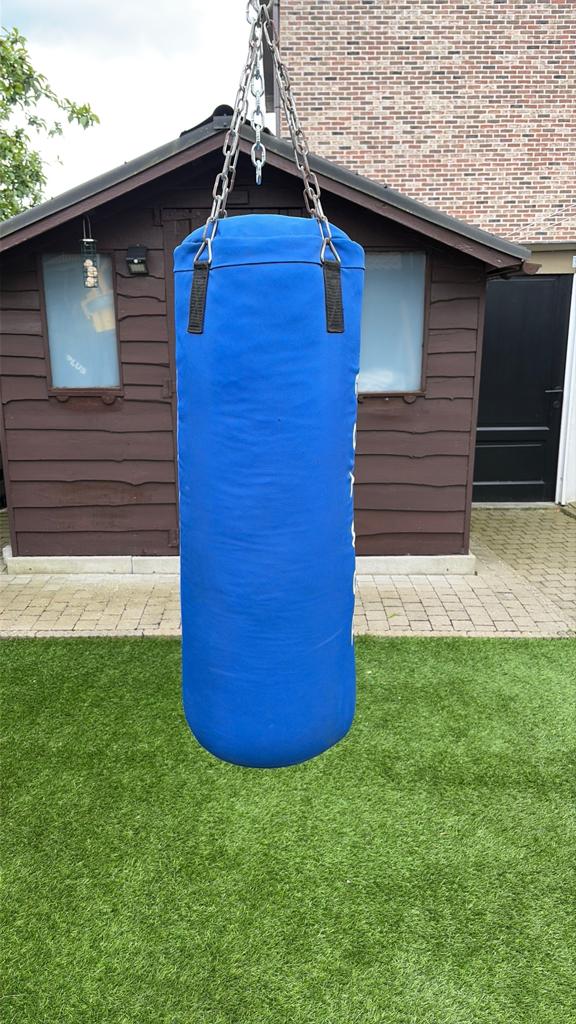 Domyos Blauw bokszak 85cm, Sport en Fitness, Ophalen, Nieuw, Bokszak