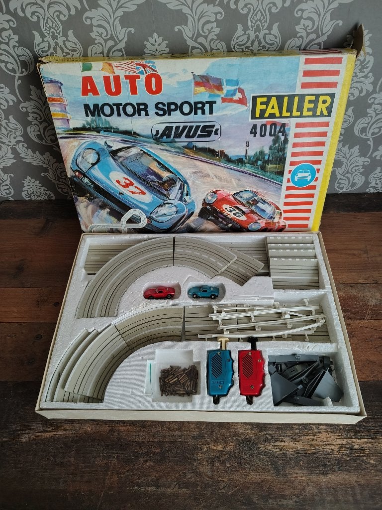 Racebaan 4004/ Porsche GT / Faller AMS/ Slotcar, Verzenden, Racebaan
