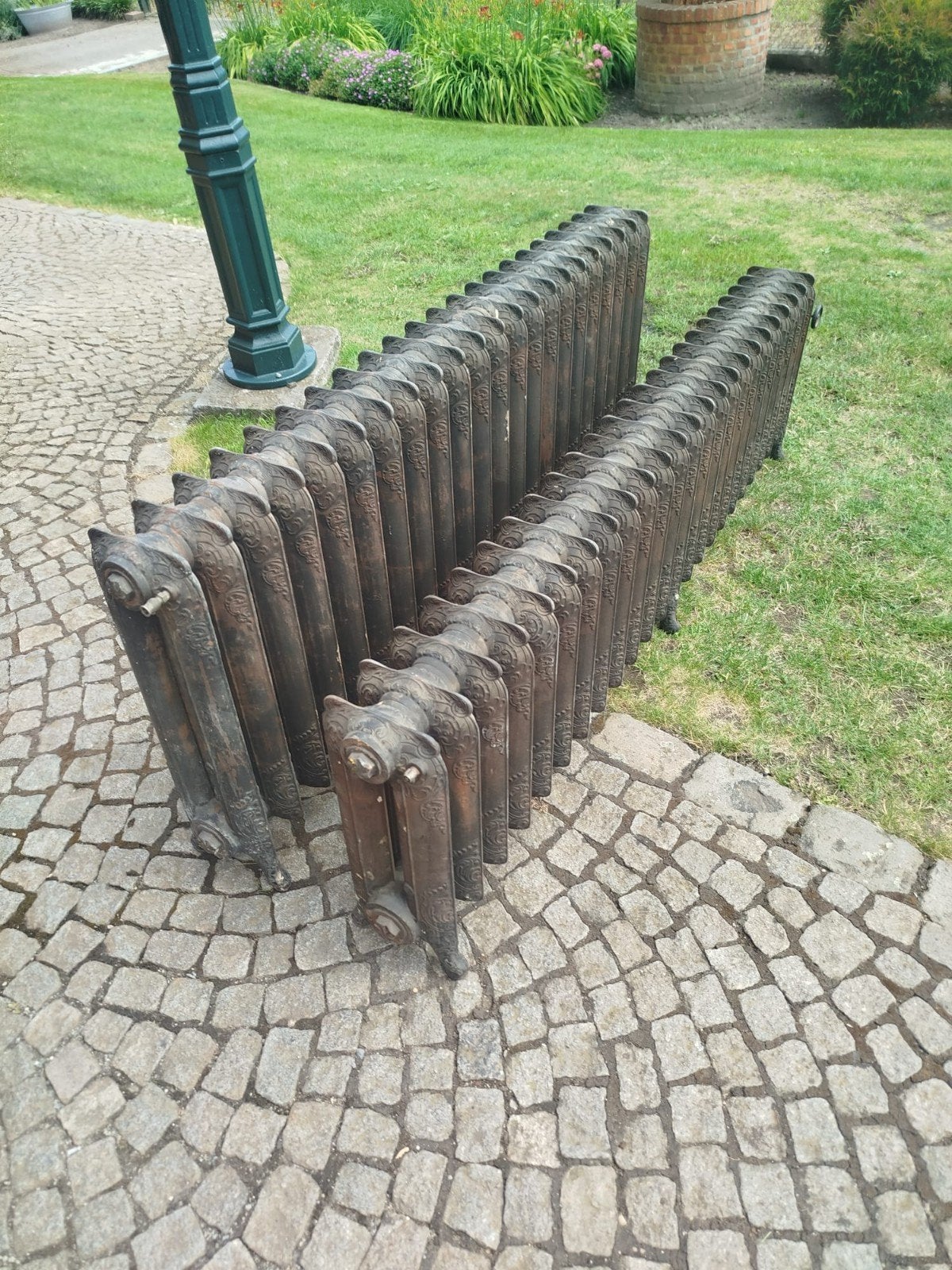 Originele gietijzeren radiatoren, Enlèvement, Utilisé, Radiateur