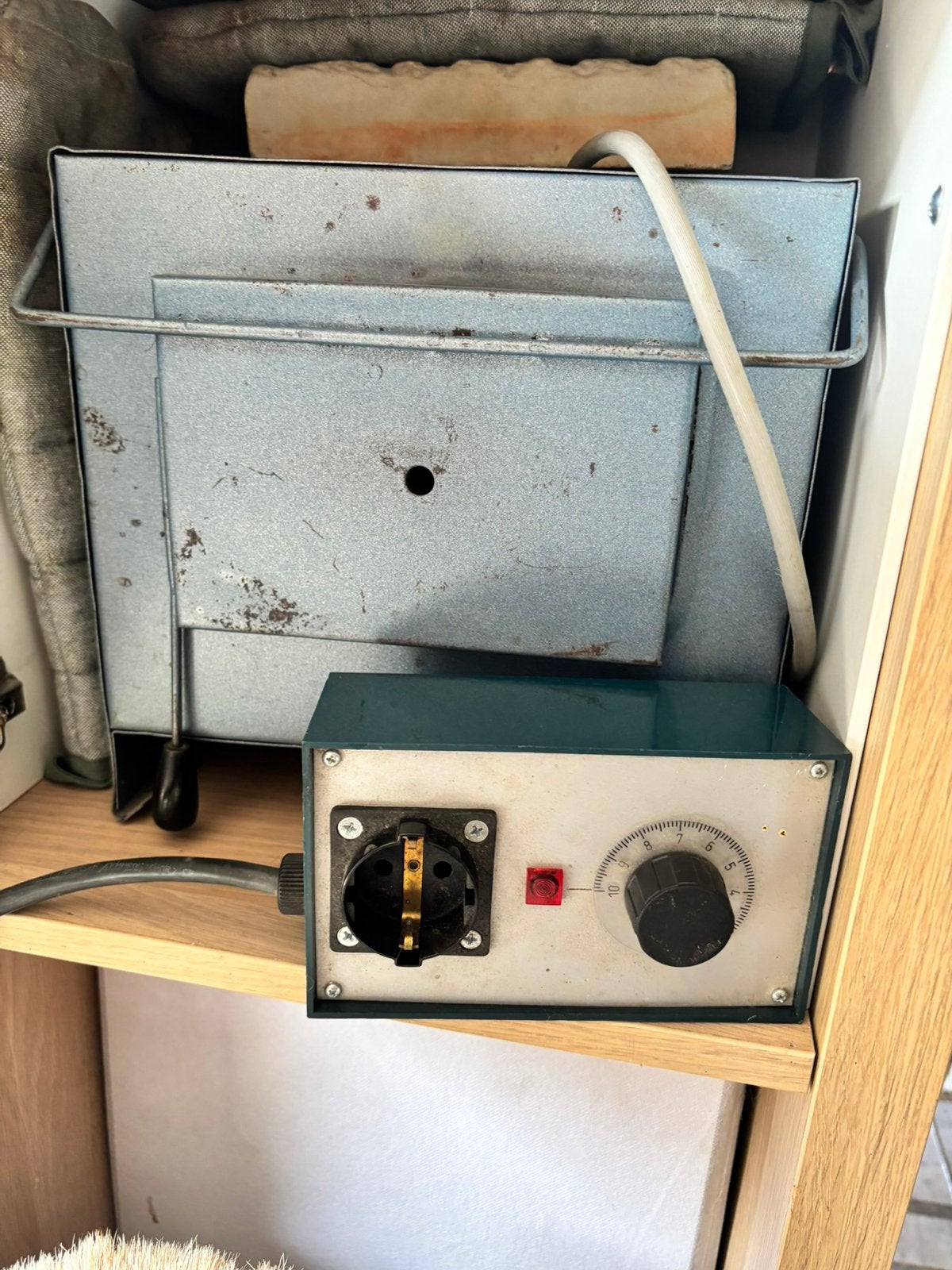 Oven en accessoires voor geëmailleerd koper, Ophalen