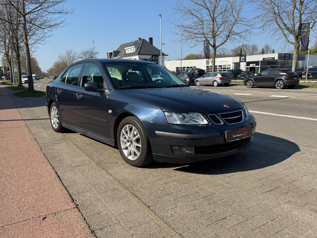 Saab 9-3 1.8i 124.000Km 2005 Airco*Leder 12m Garantie, Autos, Saab, Achat, Garantie prolongée, Boîte manuelle, Entretenue par le concessionnaire