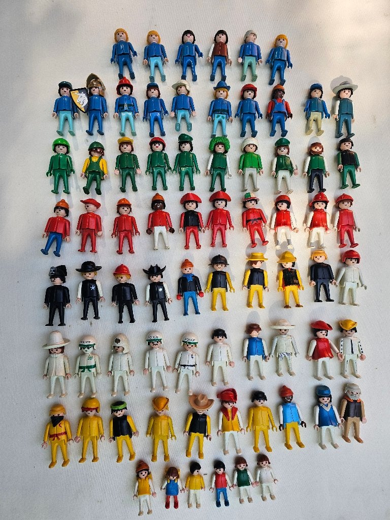 Playmobil poppetjes - 72 stuks, Kinderen en Baby's, Speelgoed | Playmobil, Ophalen, Gebruikt, Losse onderdelen, Figuren