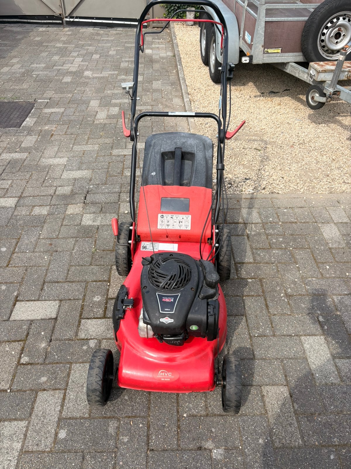 Zelftrekker grasmachine!, Tuin en Terras, Ophalen, Zo goed als nieuw
