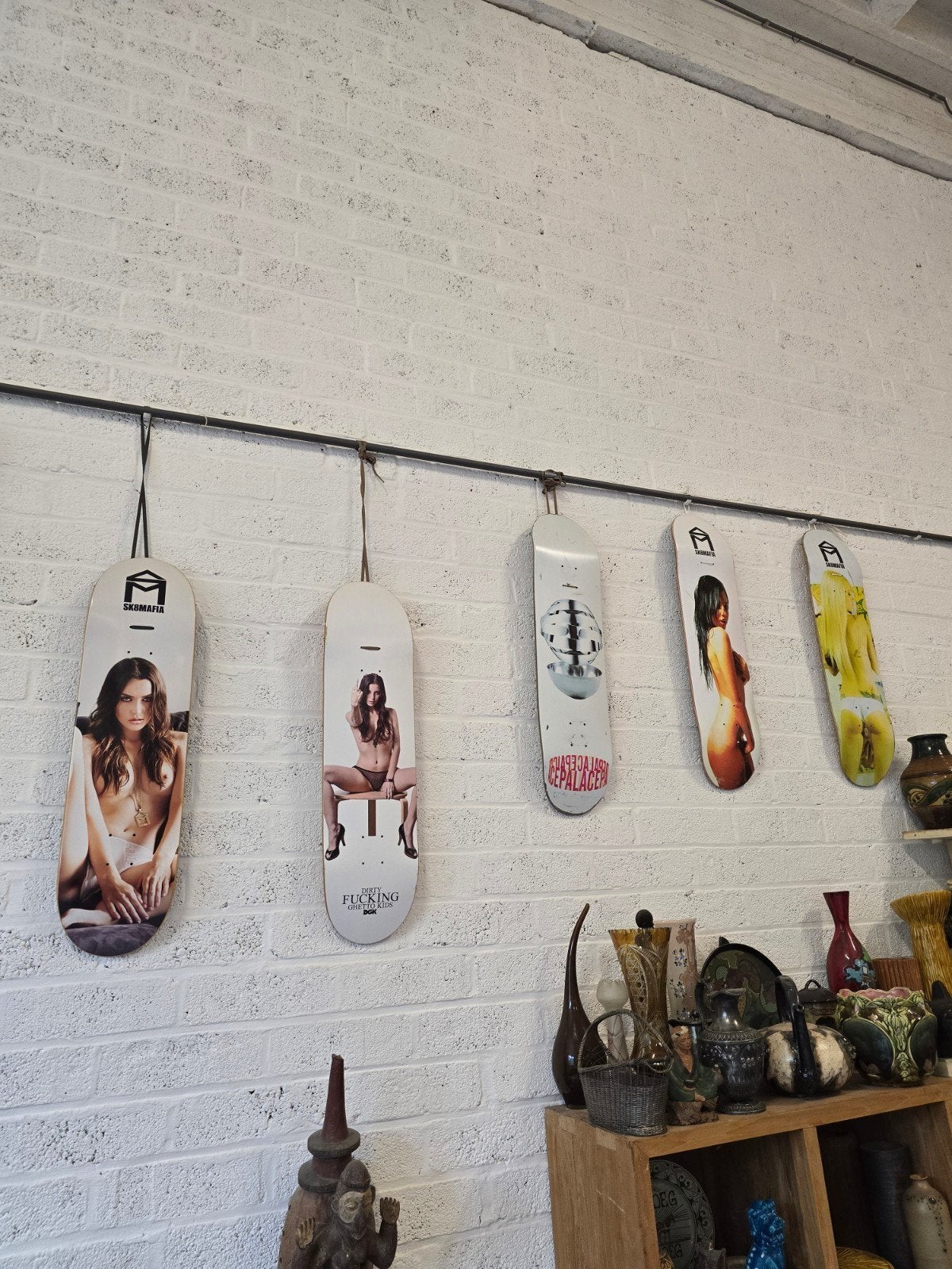 collection de planches de skateboard, Enlèvement, Comme neuf, Skateboard