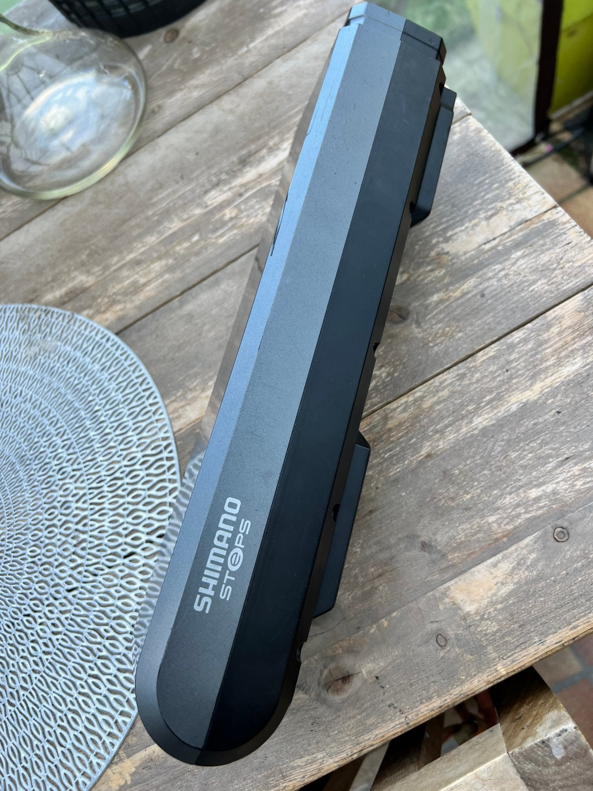 Shimano fietsbatterij 418 w, Fietsen en Brommers, Gebruikt