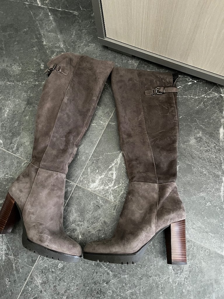 Splinter nieuwe hoge laarzen, Kleding | Dames, Ophalen, Hoge laarzen, Bruin, Nieuw
