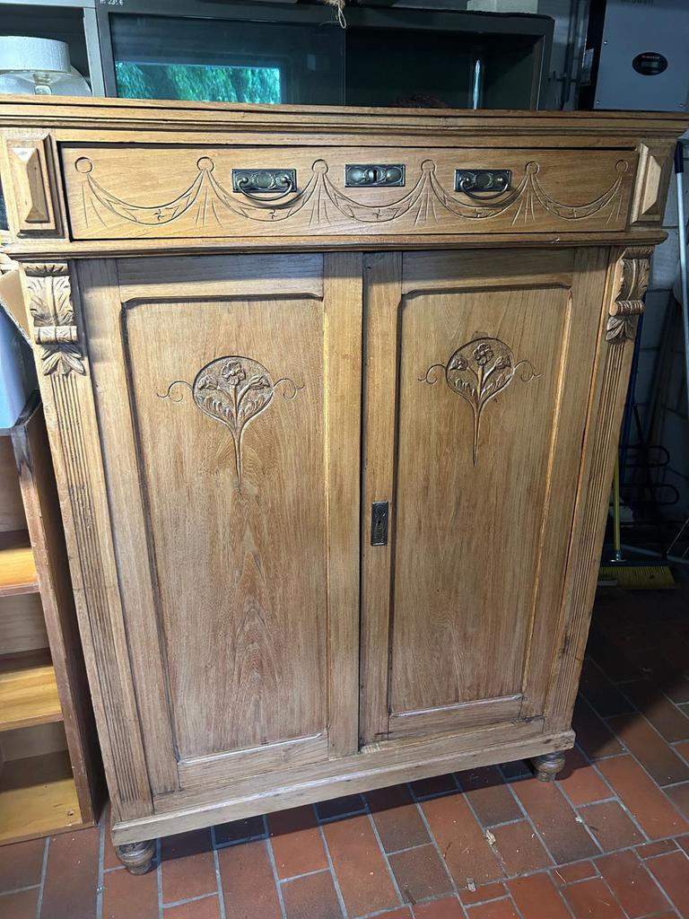 Houten kast, Antiek en Kunst, Ophalen