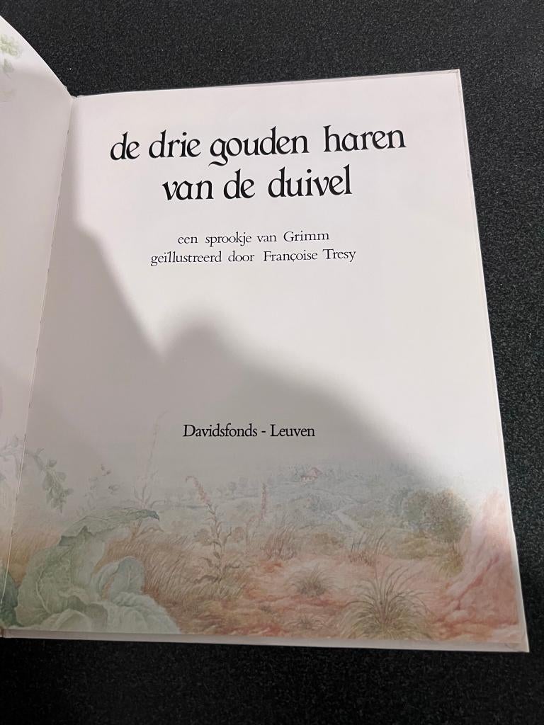 De drie gouden haren van de duivel - Grimm (Françoise Tresy), Boeken, Ophalen of Verzenden, Zo goed als nieuw, Grimm