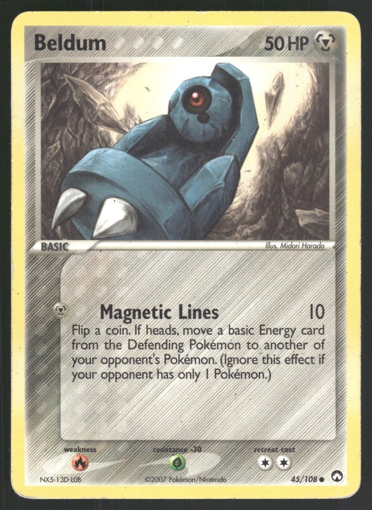 Beldum 45/108 - Power Keepers (NM), Envoi, Utilisé