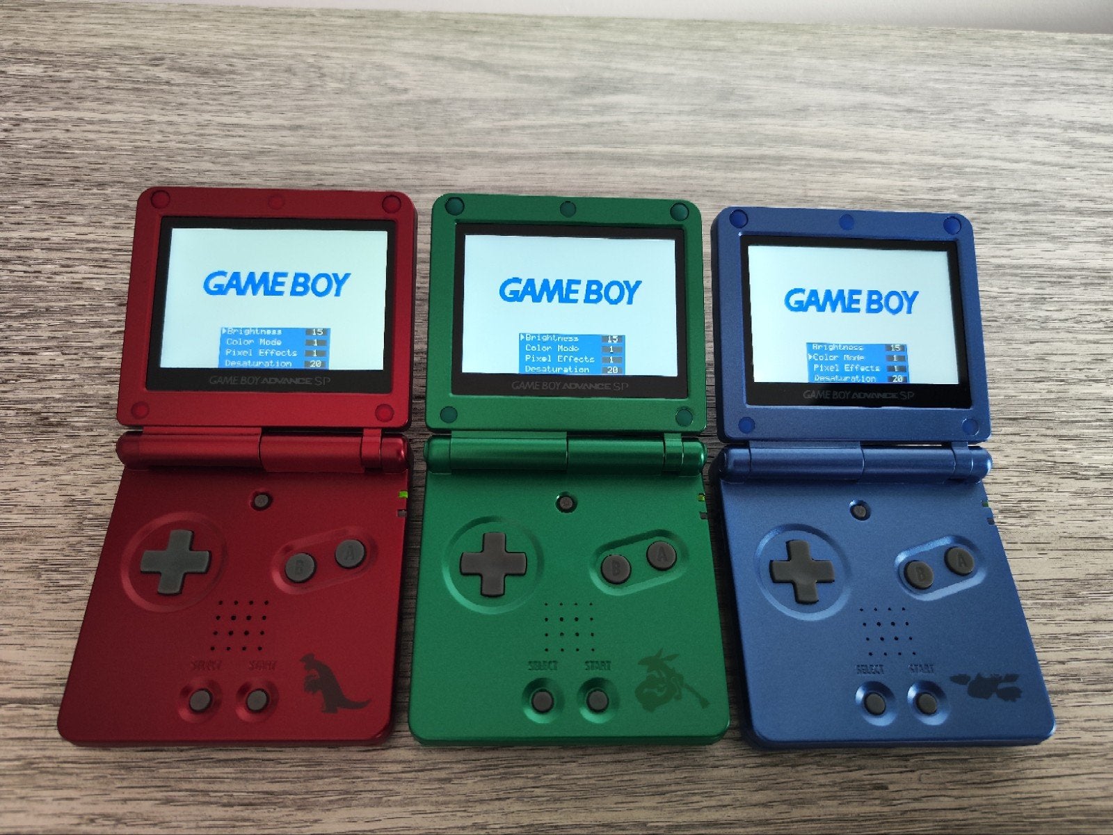 Édition Gba SP IPS V5 + 2 jeux, Enlèvement ou Envoi