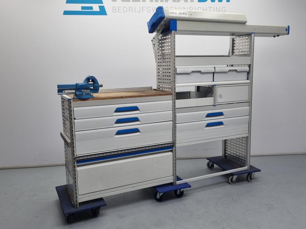 Sortimo bedrijfswagen inrichting bedrijfswageninrichting