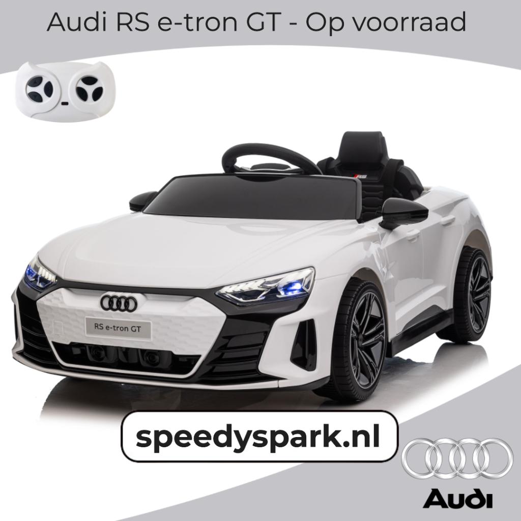 Elektrische kinderauto Audi RS e-tron GT - 12V, Ophalen of Verzenden, Nieuw