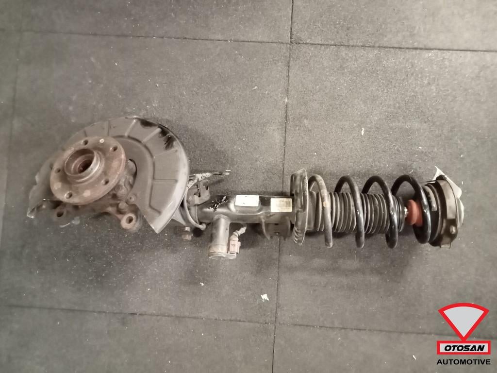 VW Golf 6 GTI Scirocco Veerpoot Rechts Voor 1T0412022DA, Auto-onderdelen, Ophanging en Onderstel, Gebruikt, Volkswagen, Volkswagen AG