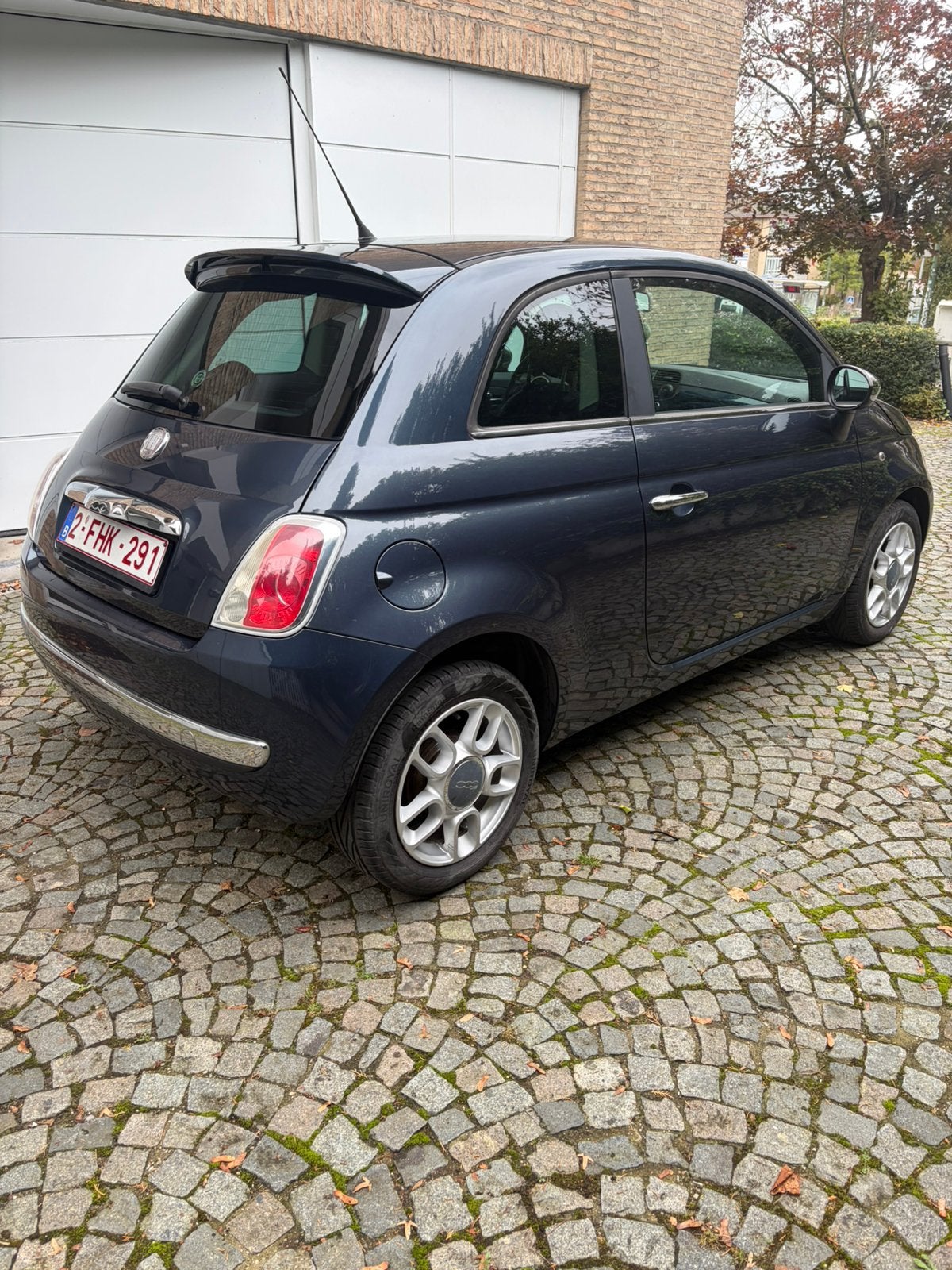 Fiat 500 1.2 essence,117.000 klm , prete à immatriculer, Auto's, Mistlampen, Leder, Handgeschakeld, Particulier