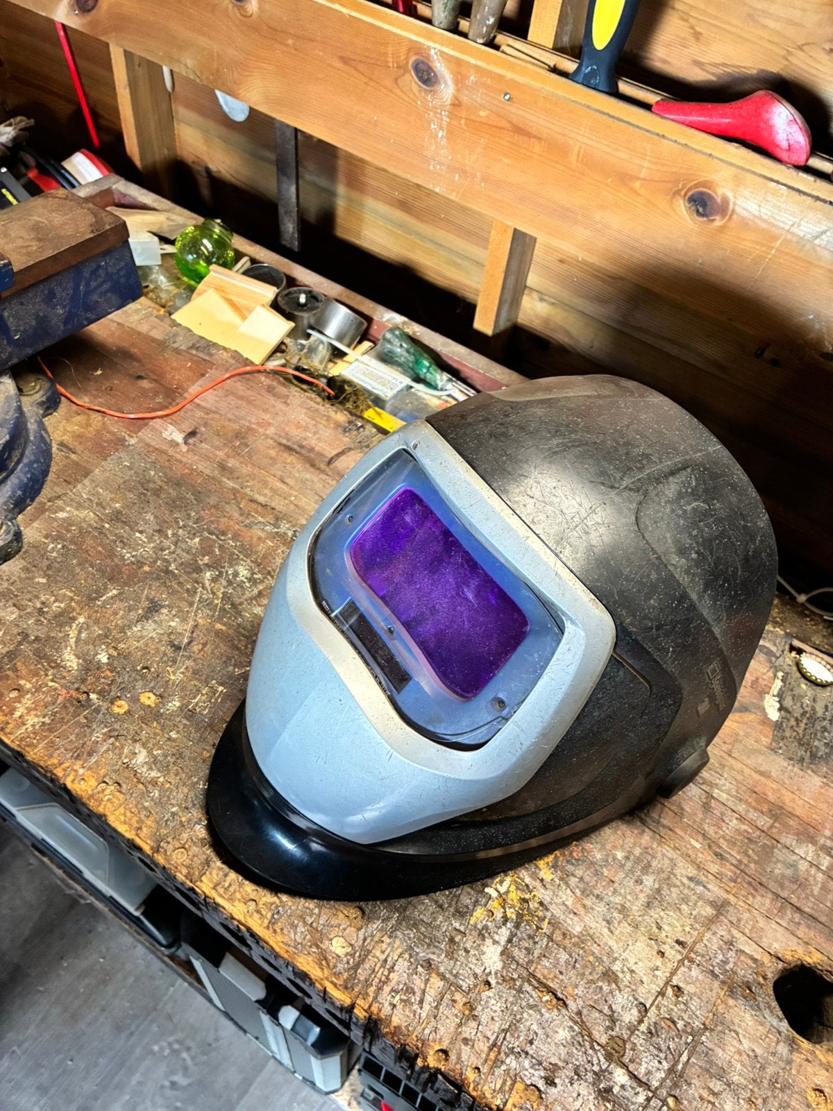 Lashelm speedglas 9100X, Doe-het-zelf en Bouw, Lasfilter, Ophalen of Verzenden, Zo goed als nieuw