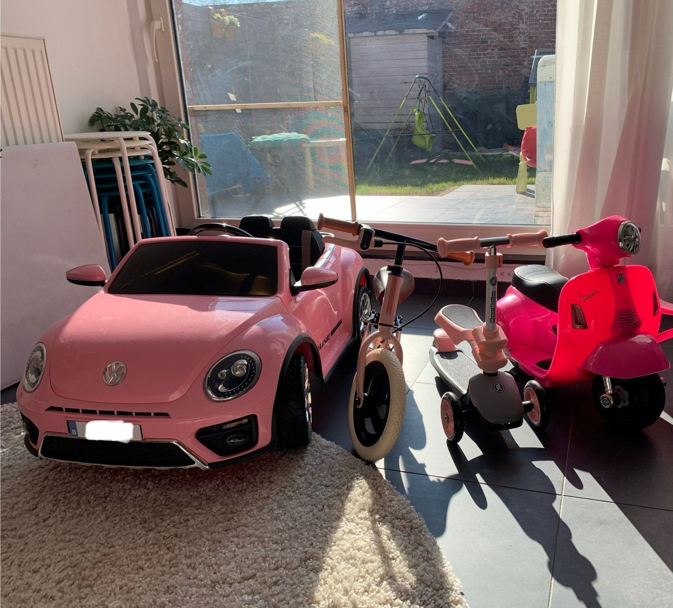 Roze Kinderspeelgoed Voertuigen, Kinderen en Baby's, Ophalen, Zo goed als nieuw