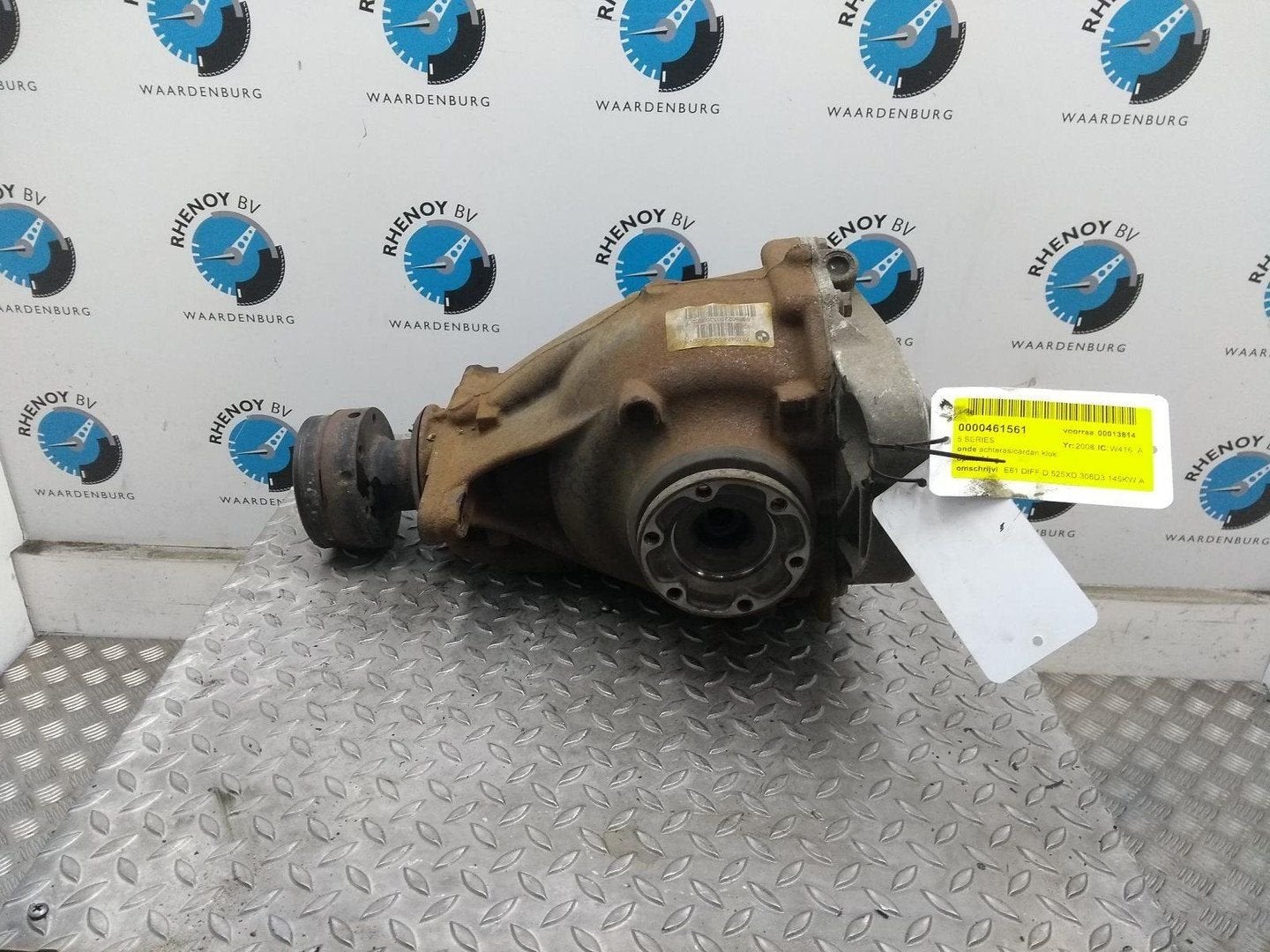 BMW 5 SERIES 530XD DIFFERENTIEEL / CARDAN 757047402 2008, Auto-onderdelen, Ophalen of Verzenden, Gebruikt, ARN erkend