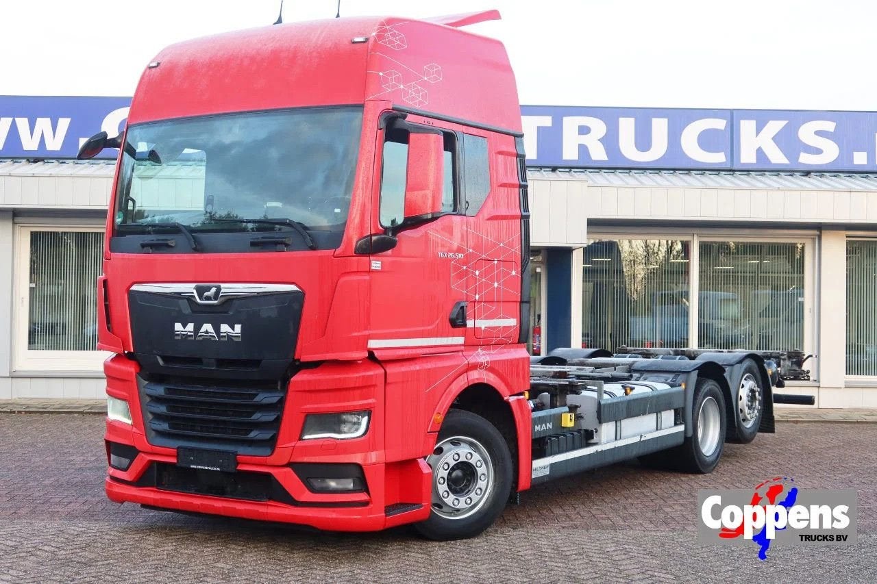 MAN TGX 26.510 6x2 Intarder. Volledige luchtvering, Automaat, MAN, ABS, Bedrijf