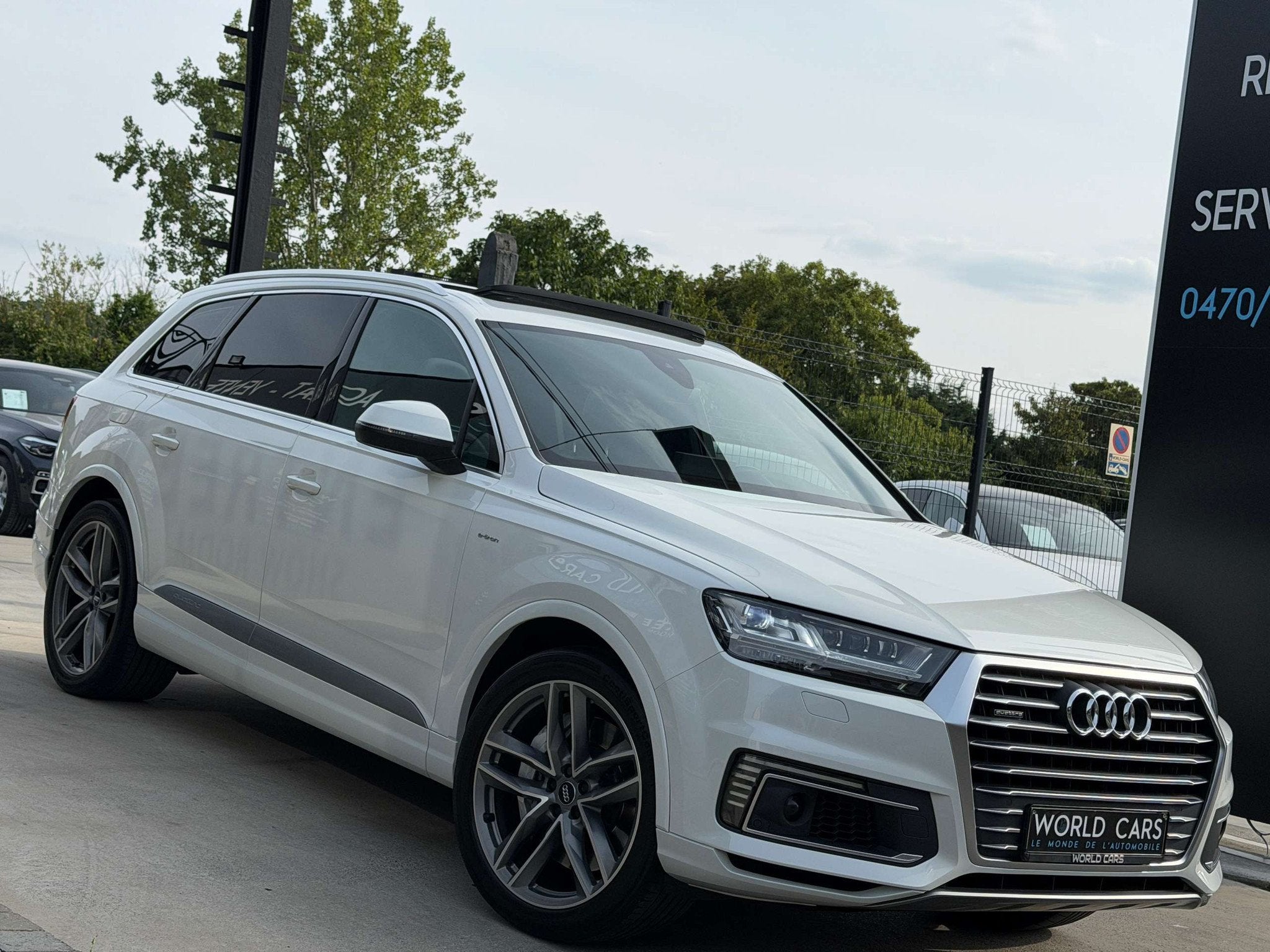 Audi Q7 e-tron Q7 e-tron 3.0 TDi V6 Quattro e-tron Tiptronic, Autos, Cuir, Achat, Euro 6, Entreprise