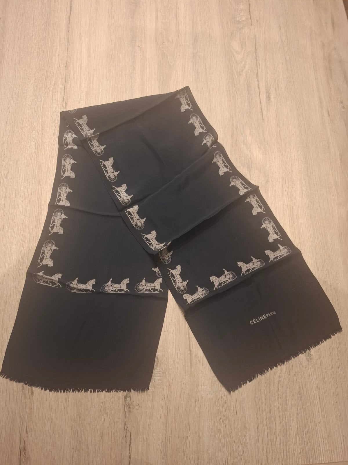 Zijde sjaal/silc scarf Celine