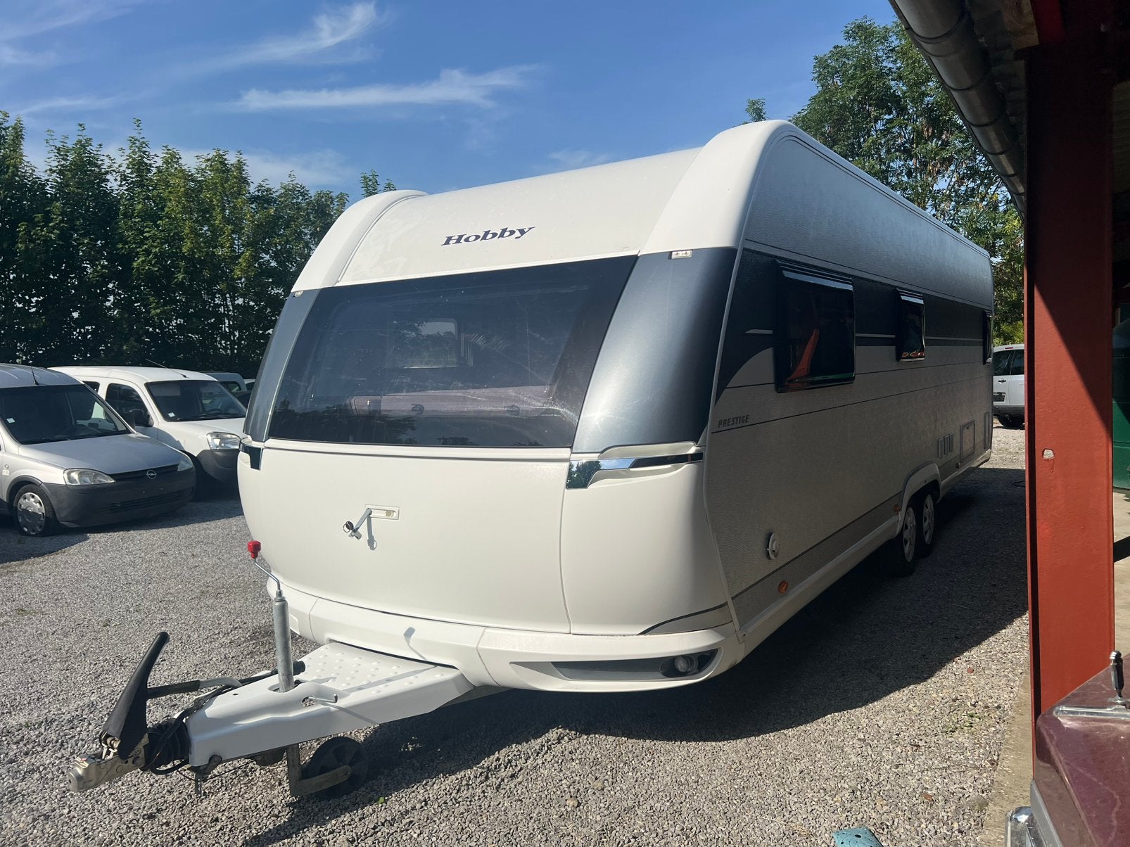 Hobby caravan long / full option, Caravans en Kamperen, Caravans, Bedrijf, Airco, Hobby