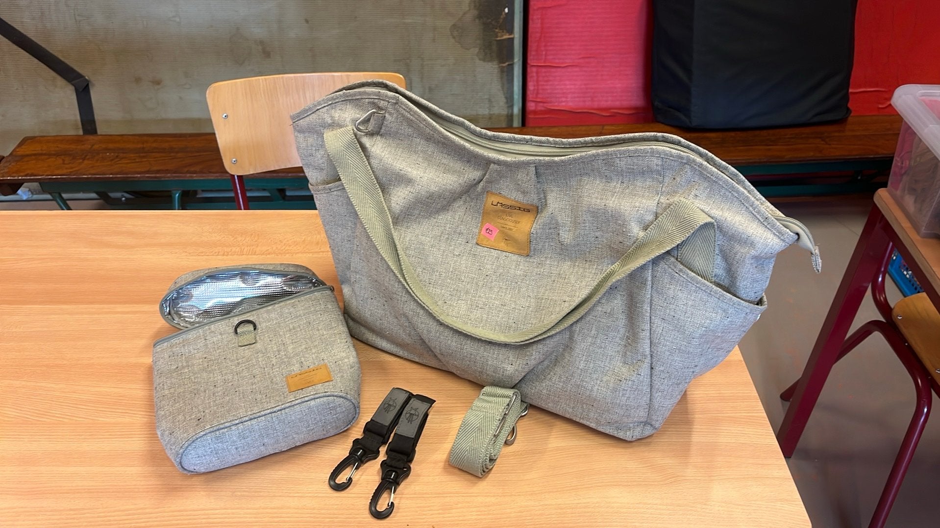 Lassig ververstas/babytas, Kinderen en Baby's, Ophalen of Verzenden, Zo goed als nieuw