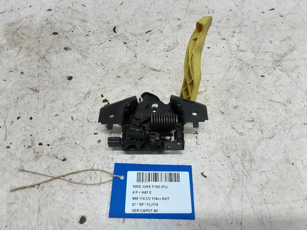 SERRURE CAPOT Nissan Juke (F16) (01-2019/-), Autos : Pièces & Accessoires, Germany@nissan-services.eu, Kronenweg 38
50389  Wesseling, DE