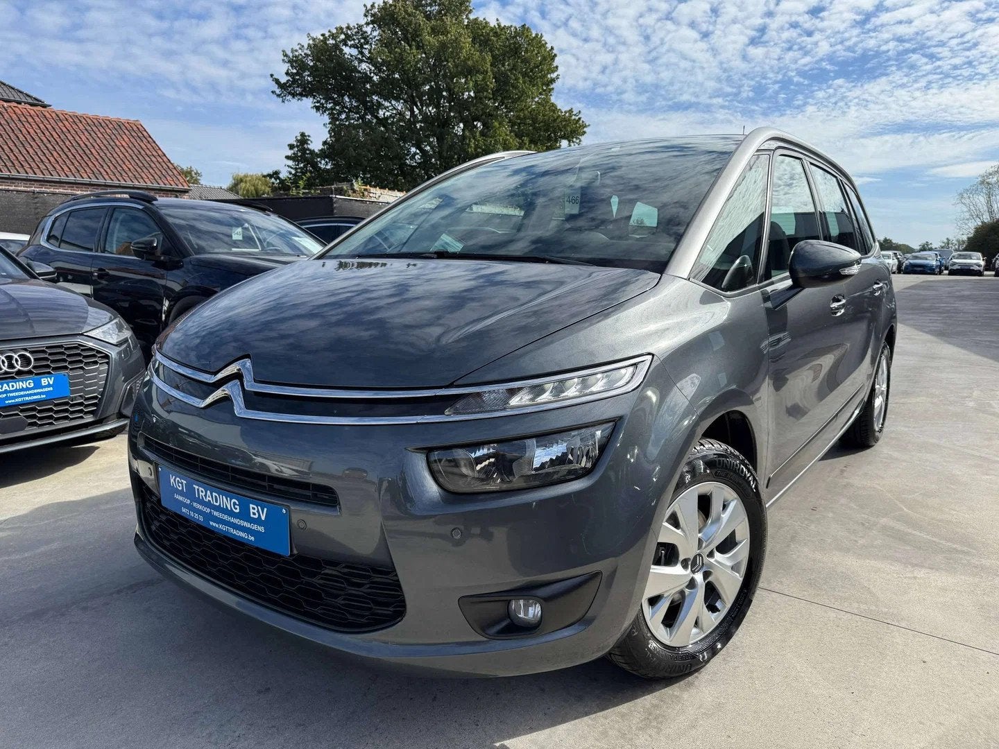 Citroën Grand C4 Picasso 1.6 BLUEHDI 115PK 7 ZETELS EURO 6B, Stof, Gebruikt, 116 pk, Bedrijf