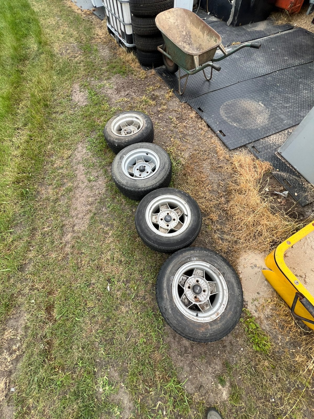 Set alluminium velgen, Auto-onderdelen, Banden en Velgen, Ophalen of Verzenden, Gebruikt