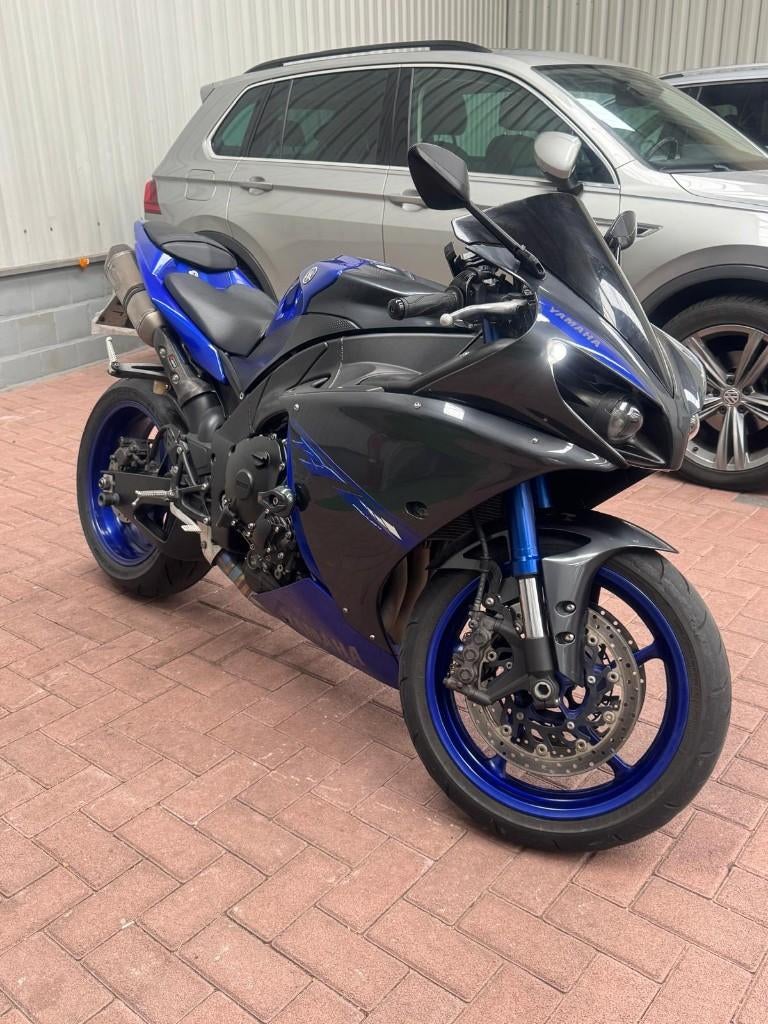 Yamaha R1 Race bleu edition 2014 ABS en TCS control, Motoren, Occasion, 4 cilinders, Motorrijbewijs A, Super Sport