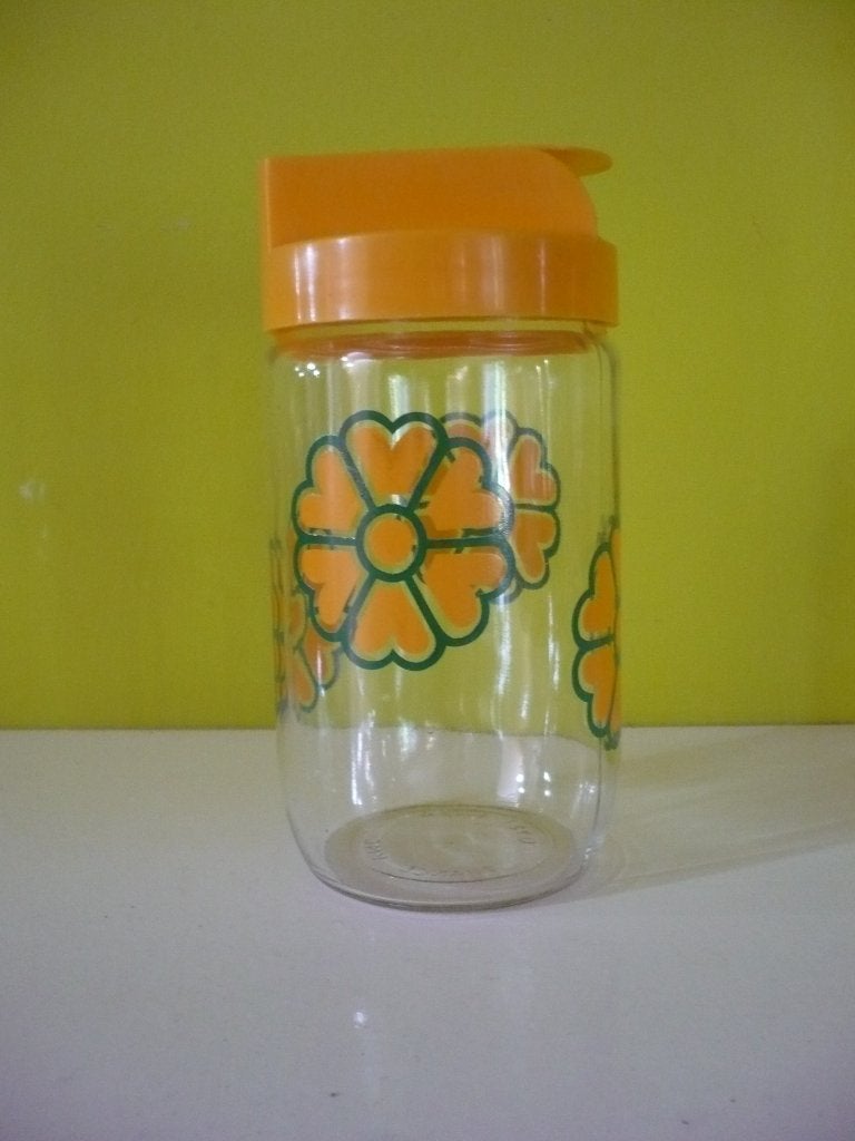 Vintage meli pot bewaarbokaal met strooideksel, Enlèvement ou Envoi, Maison et Meubles