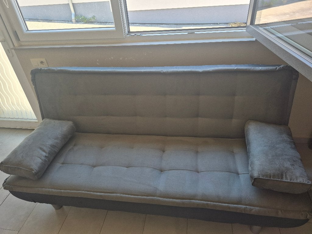Divant lit, Maison & Meubles, Canapés | Salons, Moins de 75 cm, Comme neuf, Enlèvement, Clip clap nickel