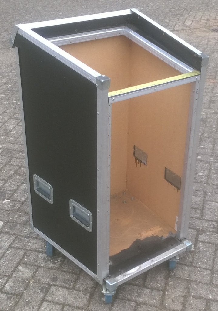 Mixer-rack op wielen 19 inch 20HE, Enlèvement ou Envoi, Utilisé, Autres instruments, Flight case