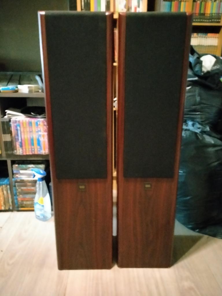 Bas studio monitor set van 2, Audio, Tv en Foto, Luidsprekerboxen, Gebruikt, 120 watt of meer, Front, Rear of Stereo speakers