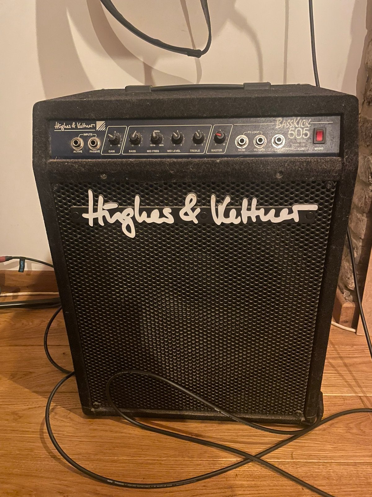 Combo hughes and kettner basskick 505, Musique & Instruments, Enlèvement, Utilisé, Guitare basse, 100 watts ou plus
