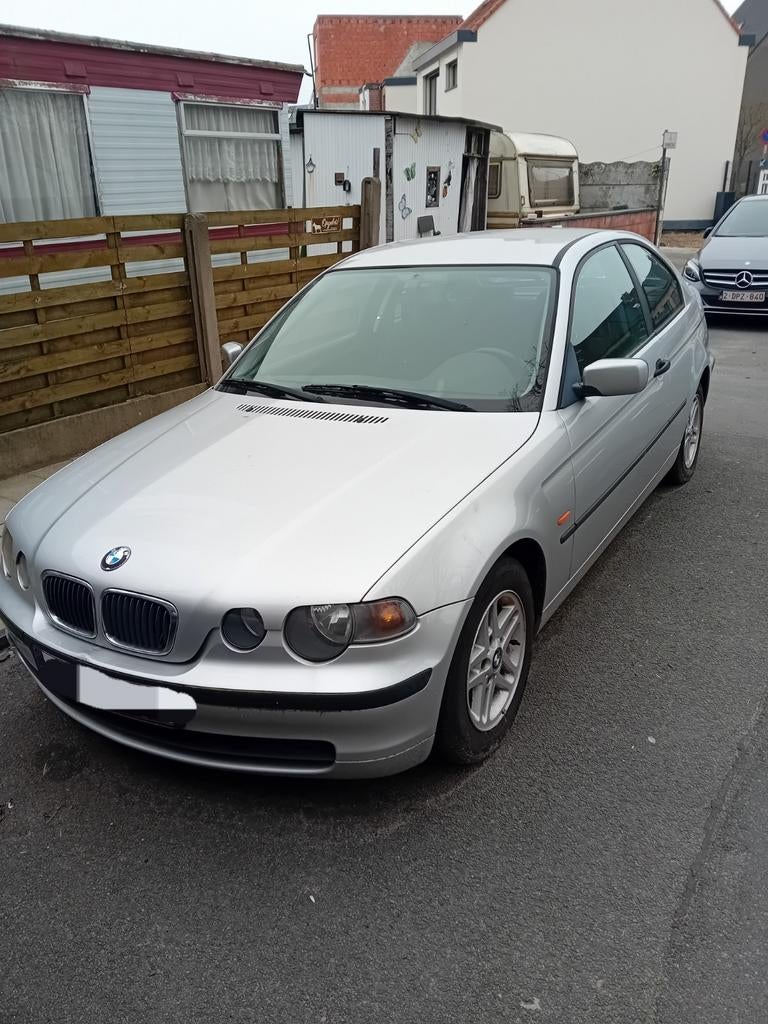 BMW 318TI OPMAAK OF ONDERDELEN, Auto's, BMW, Zwart, Handgeschakeld, Particulier, 2 deurs