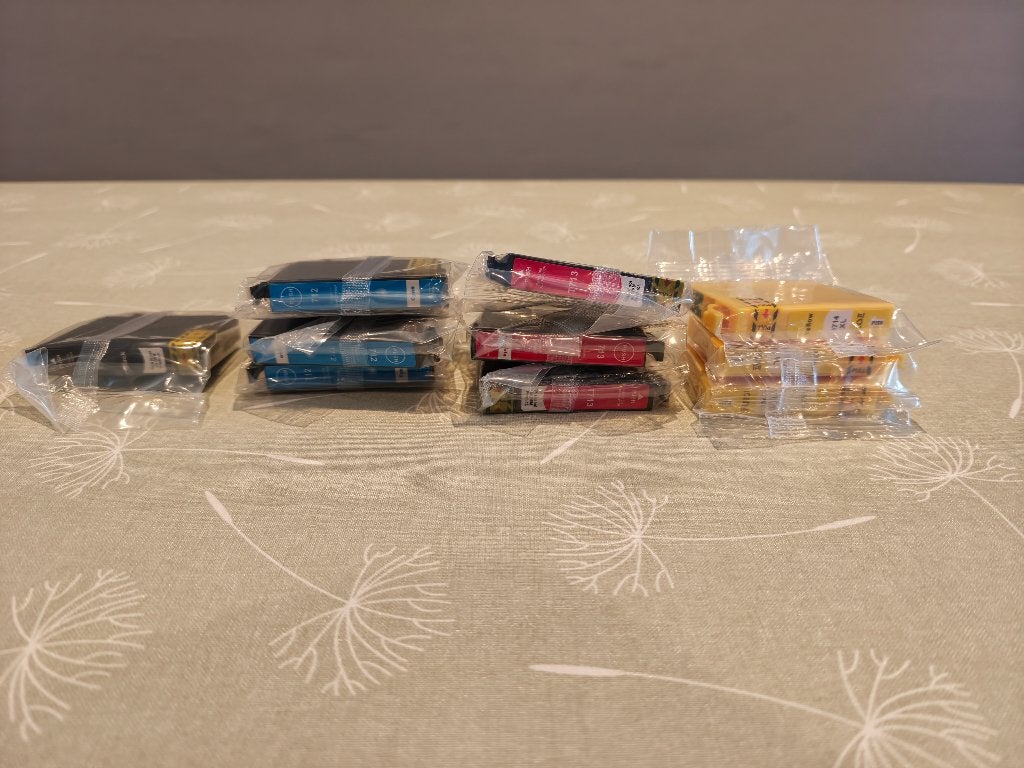 Epson T0711 tot T0714 inktcartridges, Enlèvement ou Envoi, Neuf, Cartridge, Inktmedia