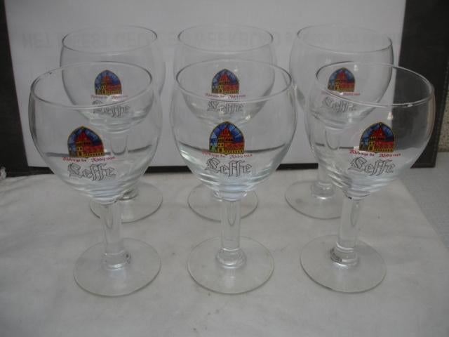 Bierglas Leffe, 33cl, € 1,50 stuk of 6 stuks voor € 8,00, Enlèvement ou Envoi, Neuf, Verre ou Verres, Leffe
