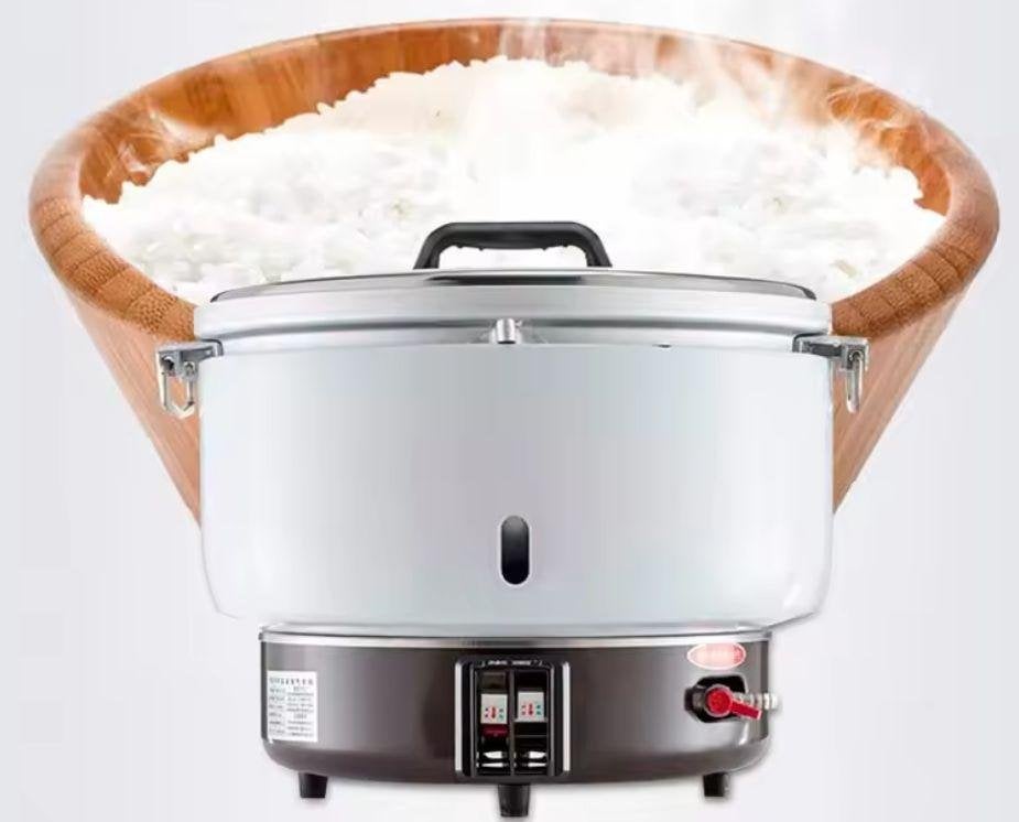 Cuiseur à riz automatique professionnel à gaz 10L — Propane, Enlèvement, Neuf