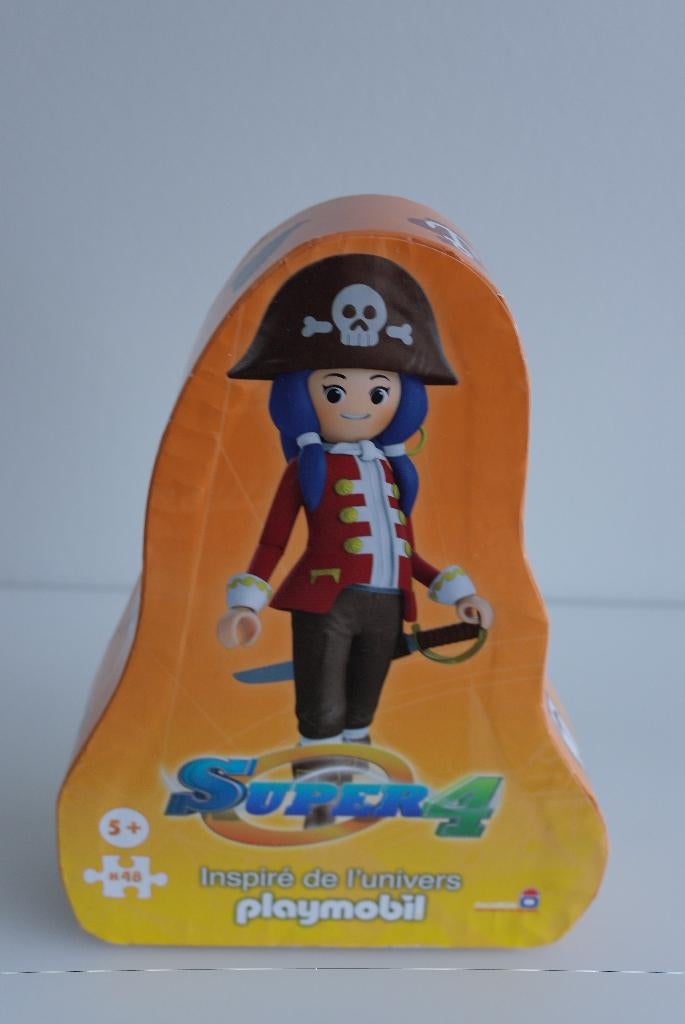puzzle pirate playmobil 48 pièces, Enlèvement ou Envoi, 10 à 50 pièces, Comme neuf